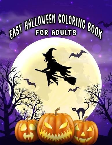 Halloween Coloring Space Easy Halloween Coloring Books For Adults (Paperback)Another great item from Rarewaves USA | Free delivery!