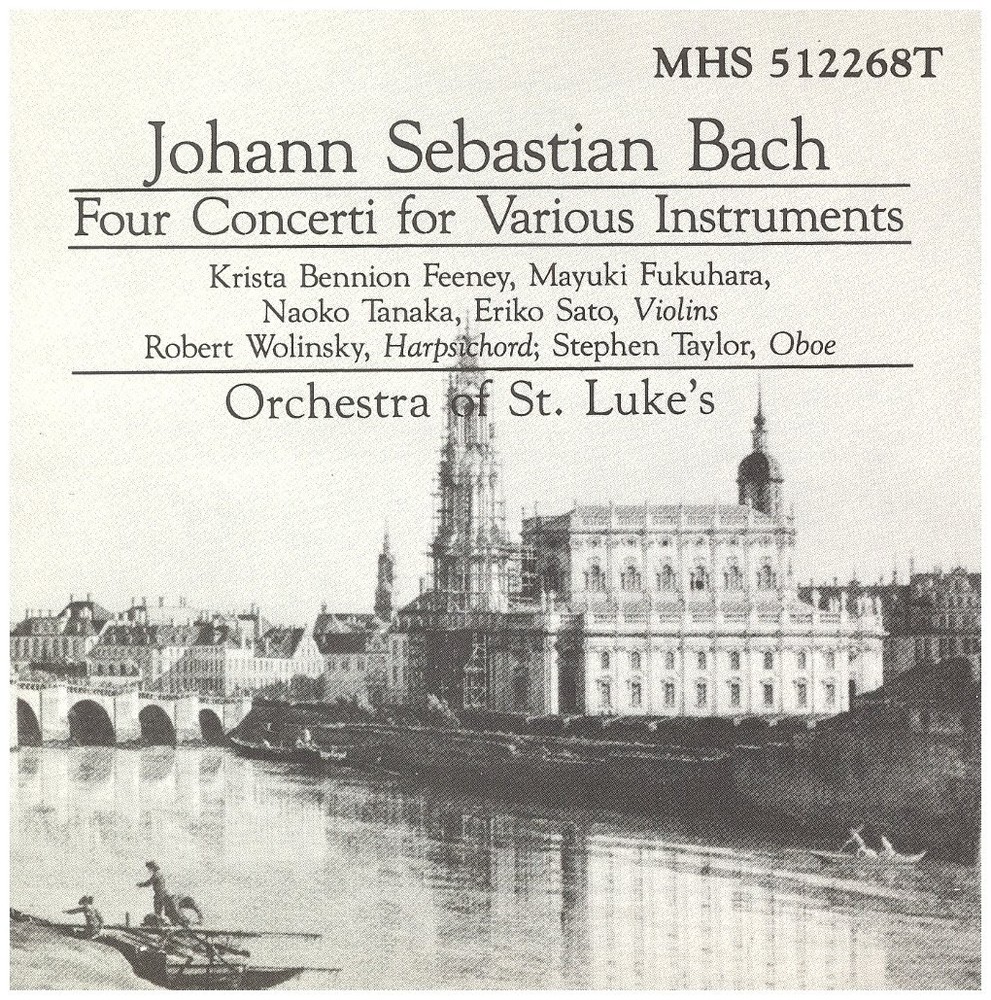 Johann Sebastian Bach [Composer]; , Johann Sebastian Bach: Four Concer, audioCD