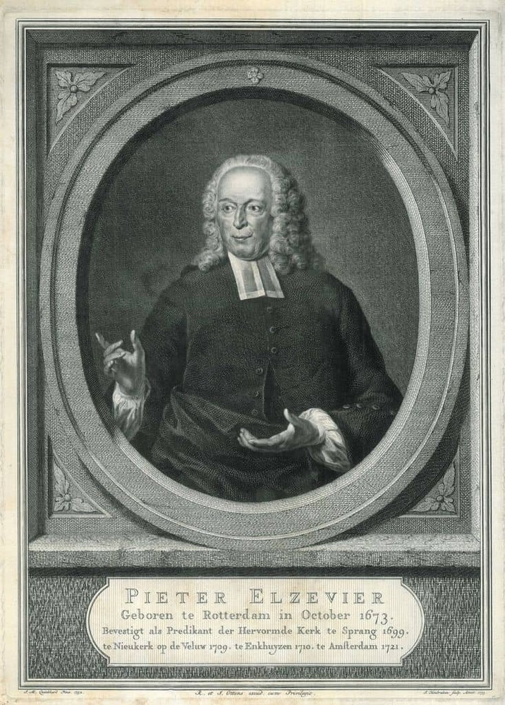 Portrait of Pieter Elzevier