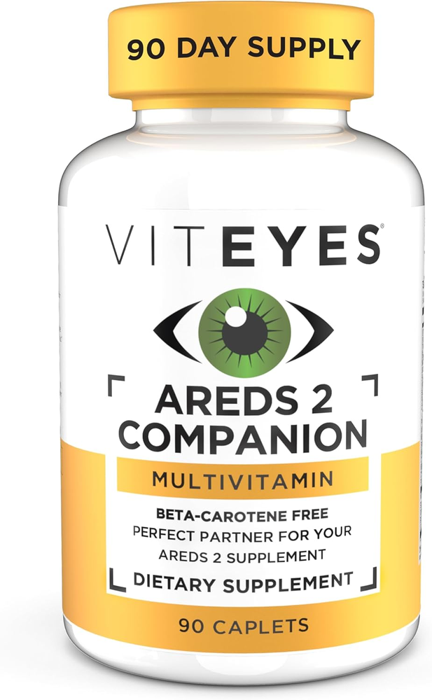 Classic AREDS 2 Companion Beta-Carotene Free Multivitamin Supplement, Comprehens