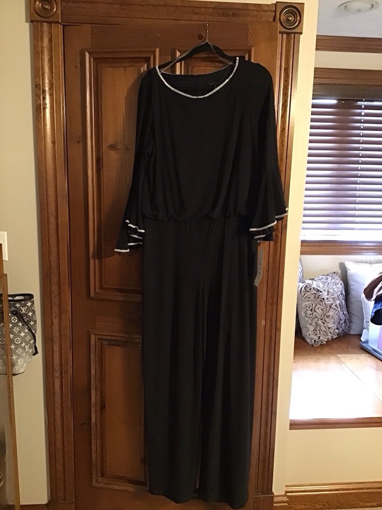 MSK Women’s Black Jumpsuit Size XL Black