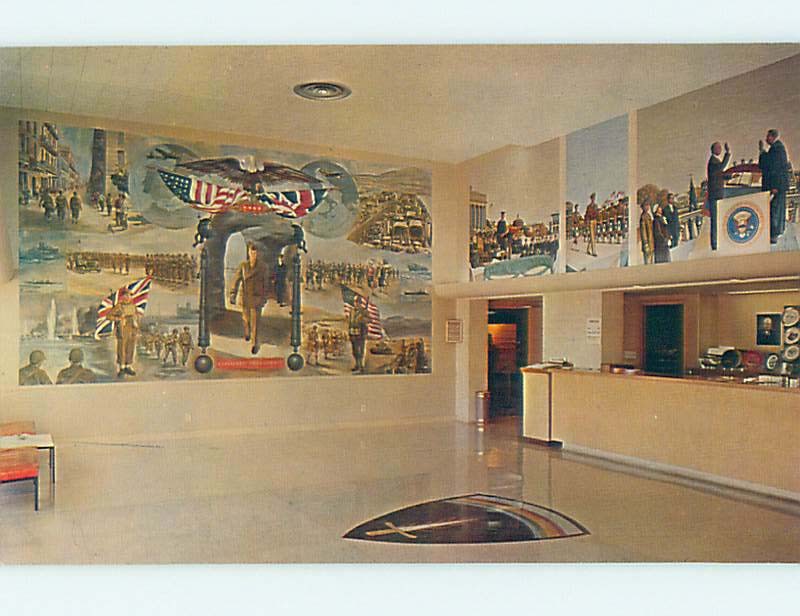 Unused Pre-1980 MUSEUM SCENE Abilene Kansas KS hs9249