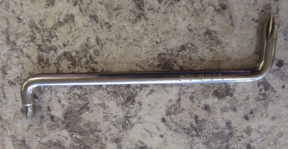 Vaco P-120 Klein Tools Phillips Offset Screwdriver #1 and #2 Made in USA