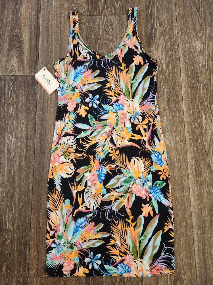 Salt Life Women's Beach Cover Up Top Jungle Print Floral Medium M NWT $40