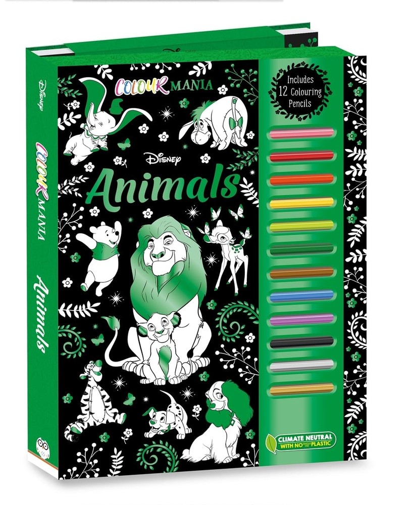 Disney: Animals Colouring Book by Walt Disney - Ages 10-18 - Paperback