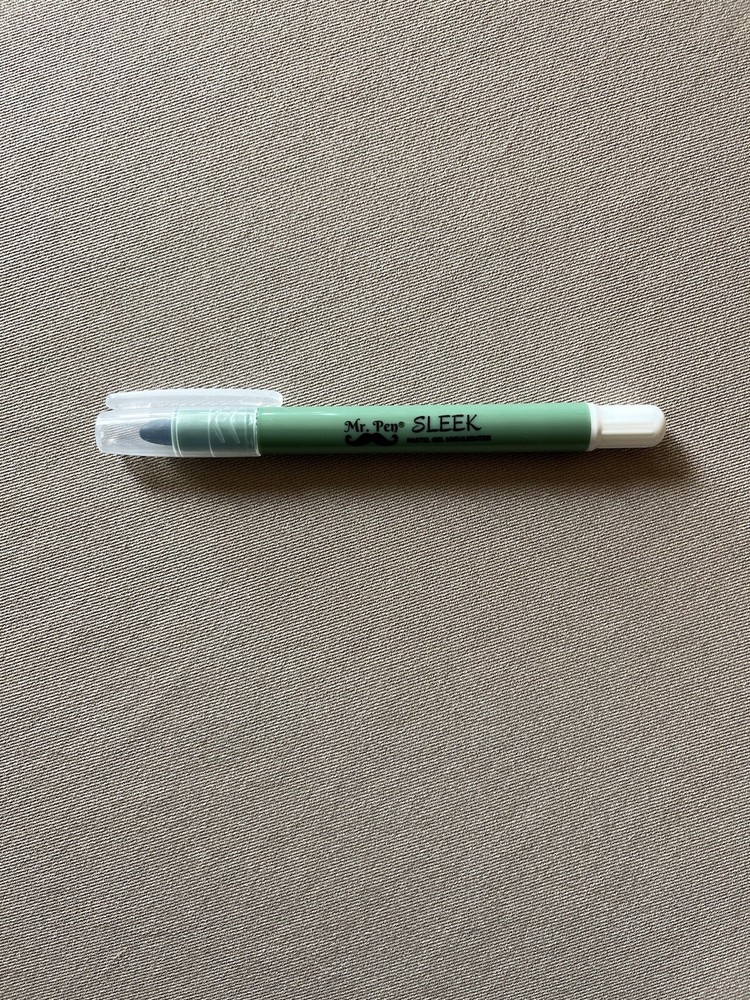 5” “Pastel Green” Mr Pen Acid-Free Gel Highlighter~Bible Safe & No Smear, New!
