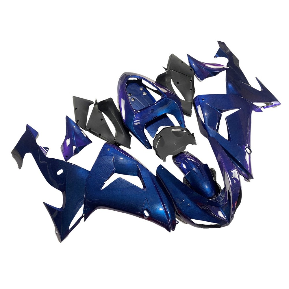 Chameleon Blue Purple Bodywork For Kawasaki ZX10R 2006 2007 ZX-10R ABS Fairings