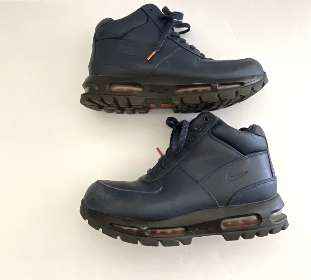 Nike ACG Air Max Goadome Navy Blue Boots DZ5178-400 Men's Size 9.5