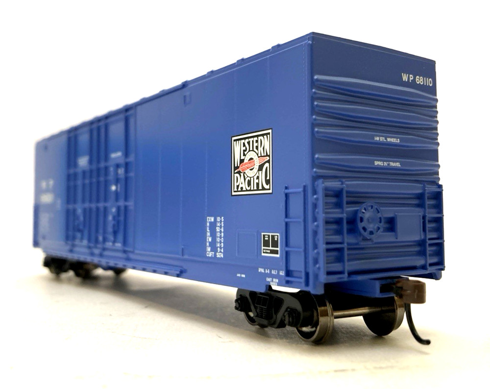 Athearn RND88149 – HO Western Pacific 50' High-Cube Double Plug Door Boxcar NEW