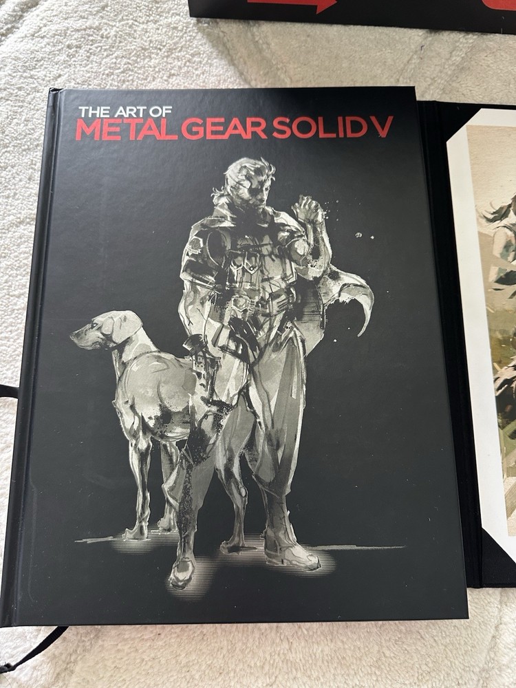 🔥Limited Edition The Art of Metal Gear Solid  V only 450 worldwide- Dark Horse