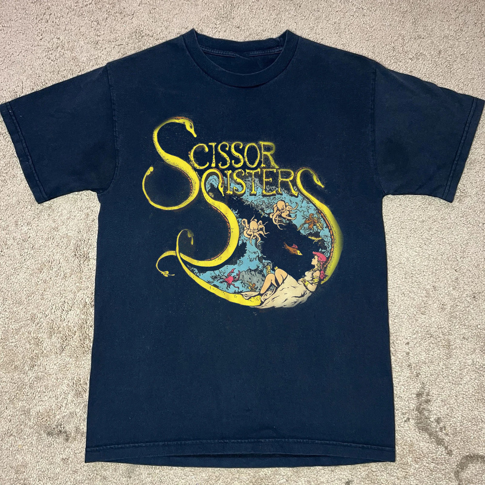 New Collection Scissor Sisters Band Black S to 5XL Shirt VK251