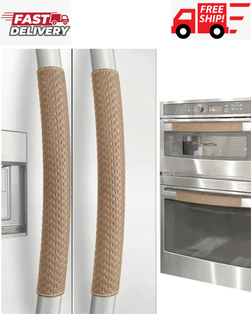 Refrigerator Door Handle Covers, Set of 4, Performance Appliance Handle