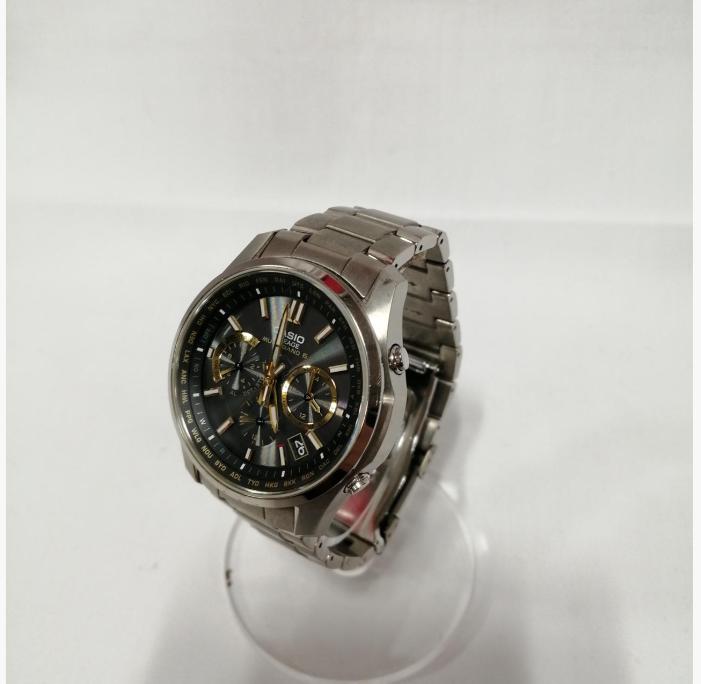 Casio MULTI BAND 6 Chronograph Silver×Black Model Number: LIW-M610TDS