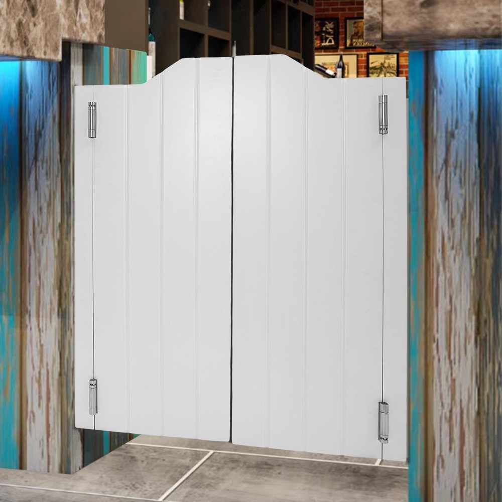 Pair Half Doors For Doorway Partition Door Coffee Doors Wood Counter Doors