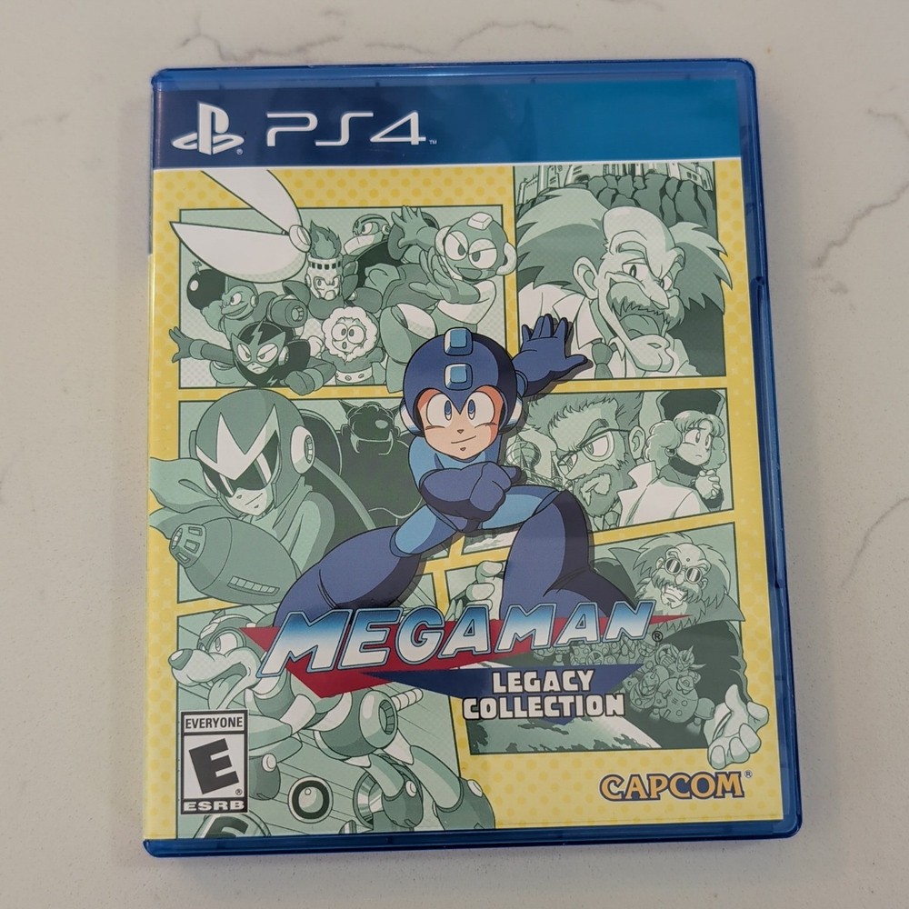 Mega Man Legacy Collection (Sony PlayStation 4, 2016) Tested & Working - PS4