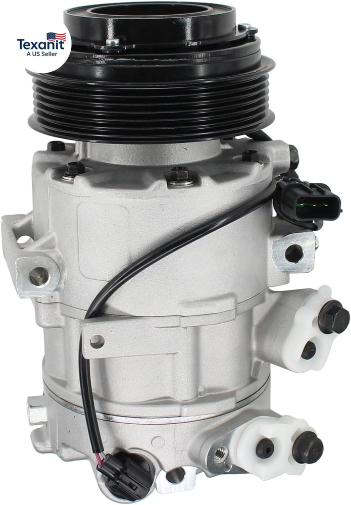 Air Conditioner A/C Compressor with Clutch 6-Groove Pulley for Kia Seltos 2021-2