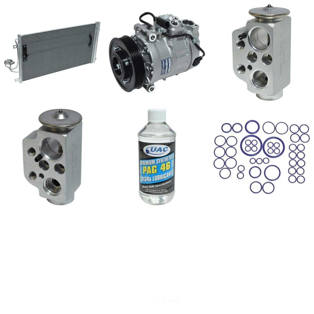 A/C Compressor & Condenser Replacement Kit for 2011-2015 Audi Q7 3.0L V6