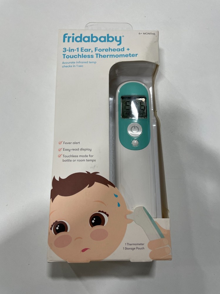 Frida Baby 80562700 3 in 1 Digital Thermometer for Ear