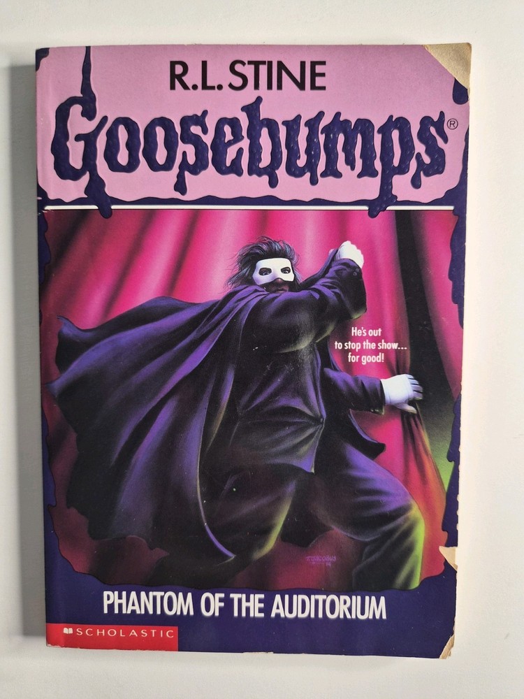 Goosebumps R.L. Stine #24 Phantom Of The Auditorium 1994 1st Edition Vintage