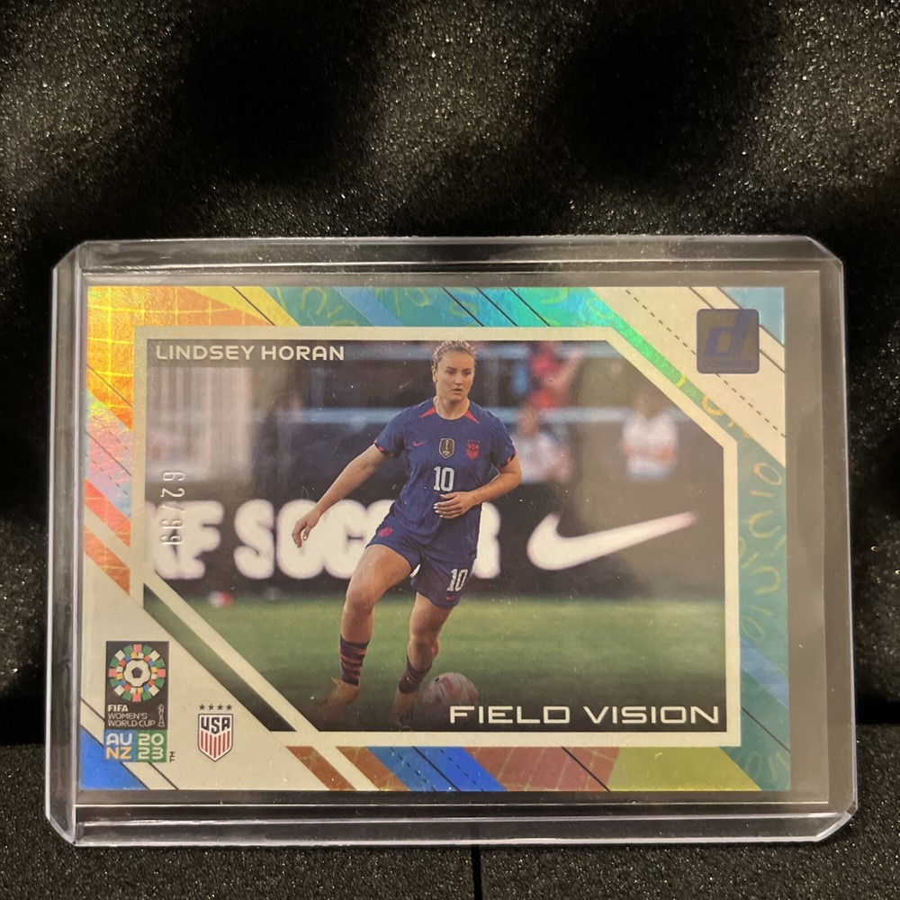 2023 Panini Donruss FIFA Women's World Cup - Field Vision #25 Lindsey Horan /99