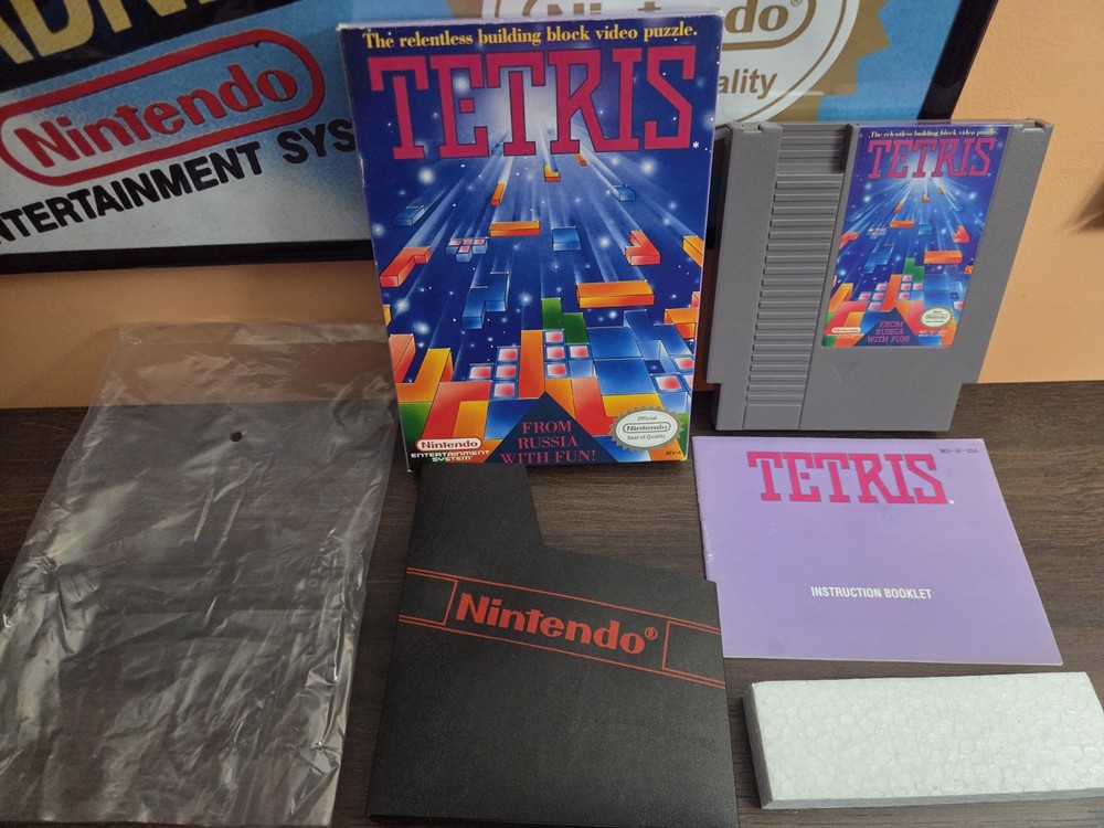 Nes Tetris Complete In Box
