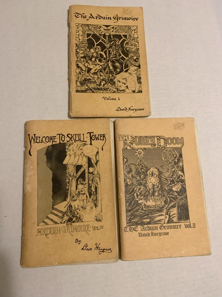 Arduin Grimoire Trilogy #1-3, David Hargrave