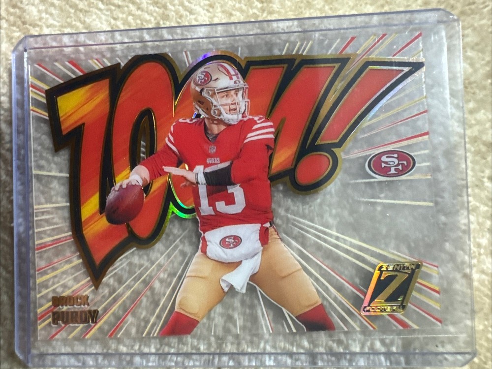 2023 Panini Zenith Brock Purdy Zoom! Case Hit SSP #14 San Francisco 49ers