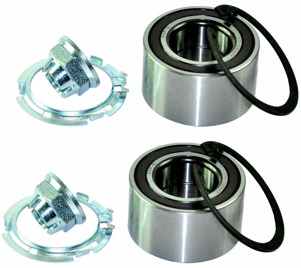 2 X For Nissan Micra Mk3 03-On Front Wheel Bearing Hub Kit Pair