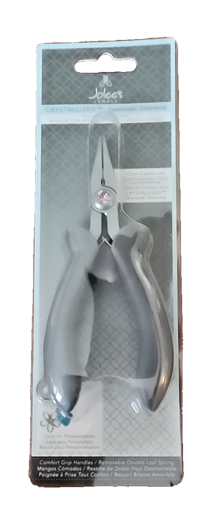 RARE NIP Jolee's Jewels Crystallized Swarovski Elements - Chain Nose Pliers
