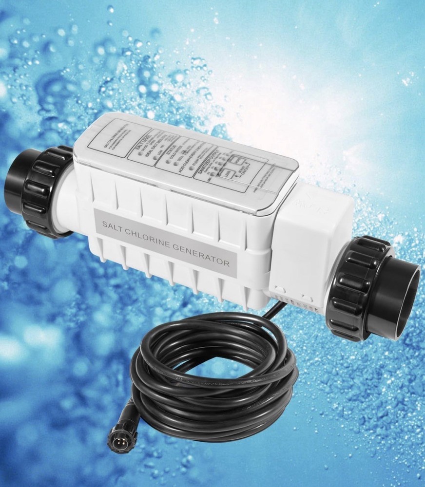 Salt Chlorine Generator Cell 40K Gal Fits Pentair IC40 Systems (Generic 520555)