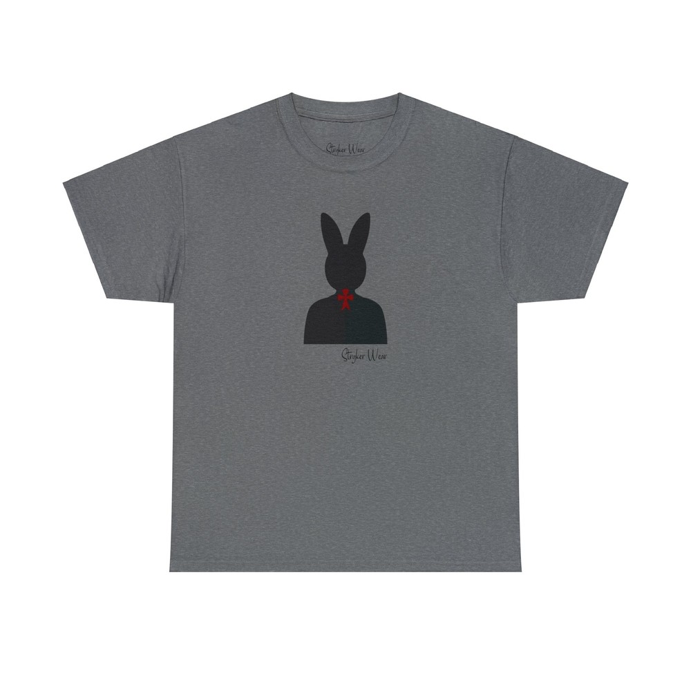Black Rabbit Heavy Cotton Unisex T-Shirt