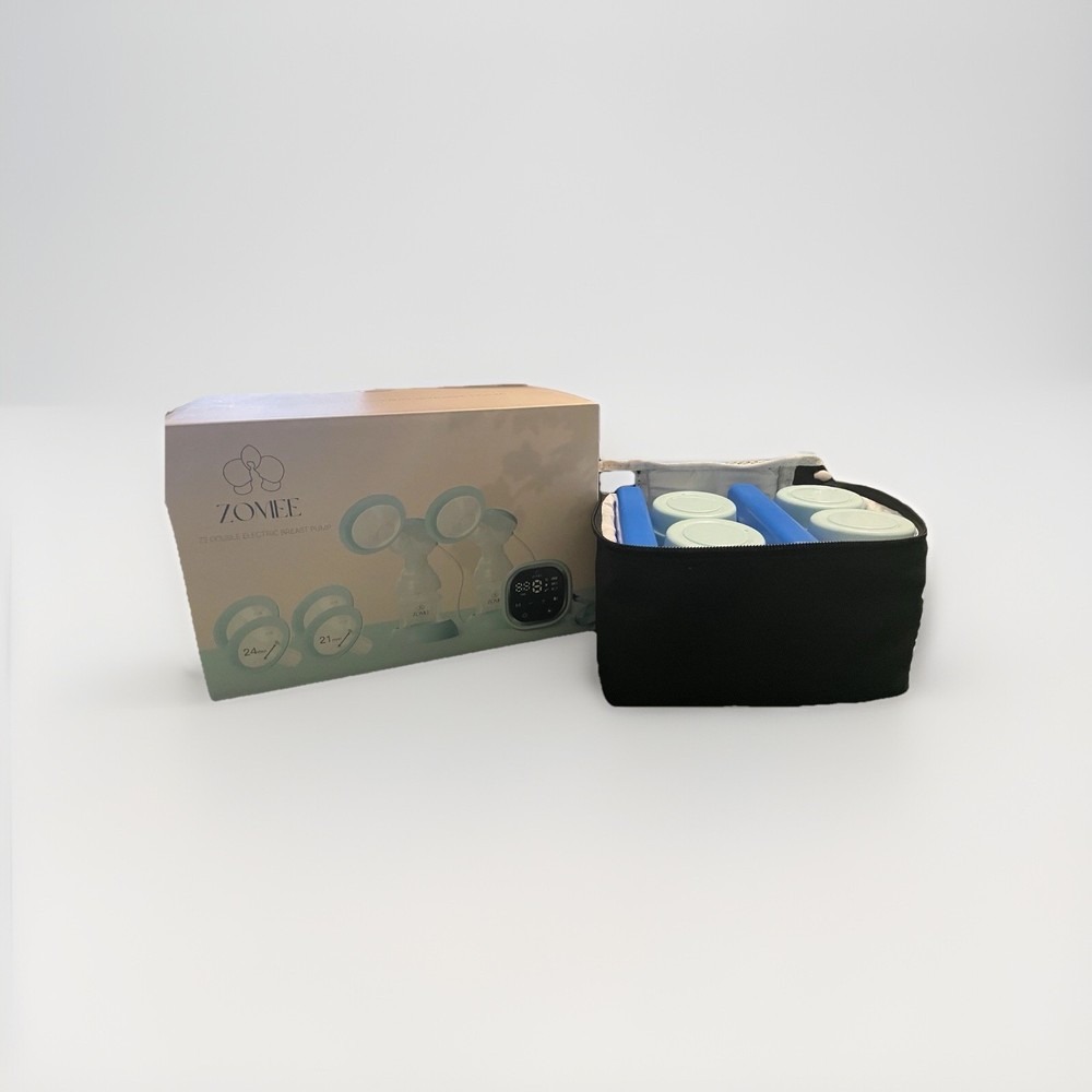 Zomee Z2 Double Electric Breast Pump Portable Efficient Design