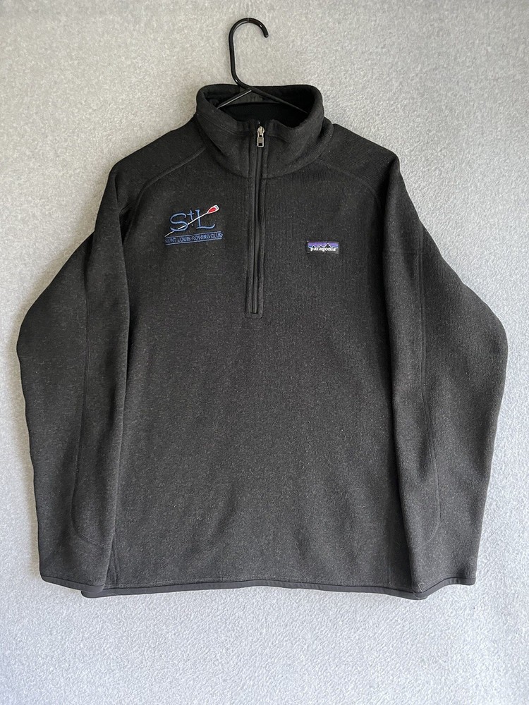Patagonia Jacket Womens Size XL Black Better Sweater Fleece Lined Outdoor
