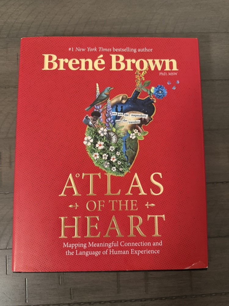 Brené Brown Atlas Of The Heart Hardcover Book 2021 Random House First Edition!