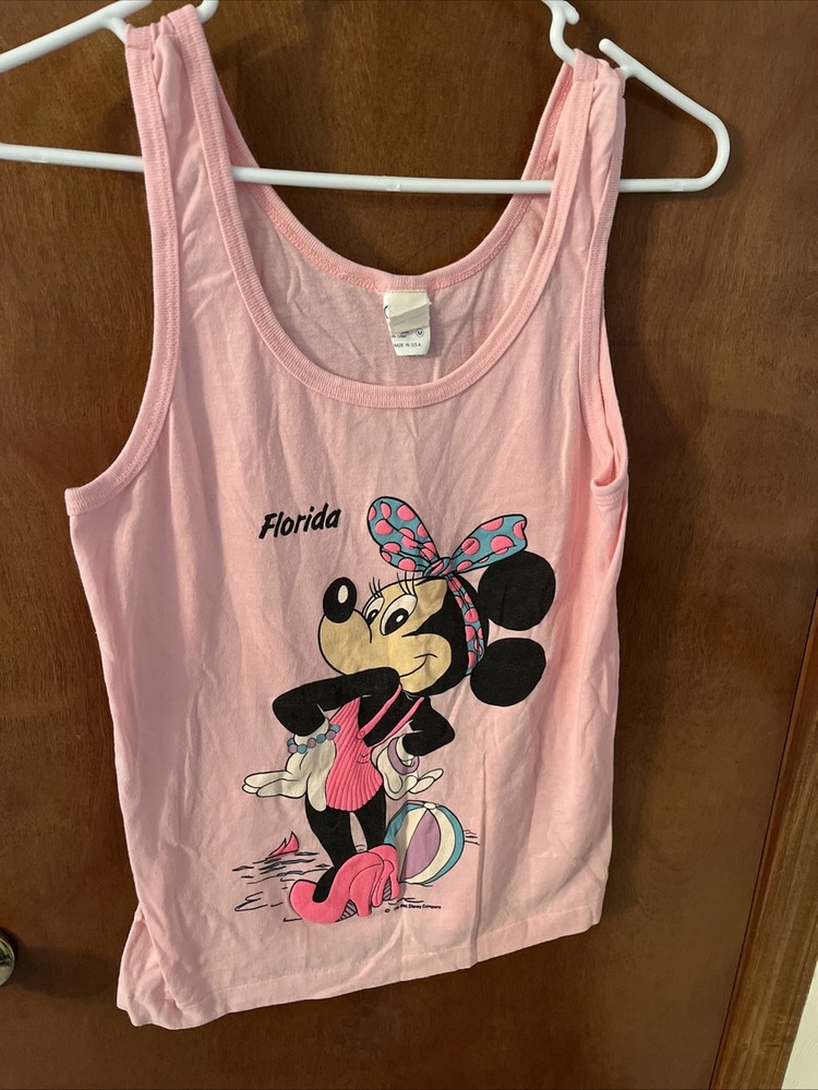 Minnie Mouse Women’s Tank Top Size Medium