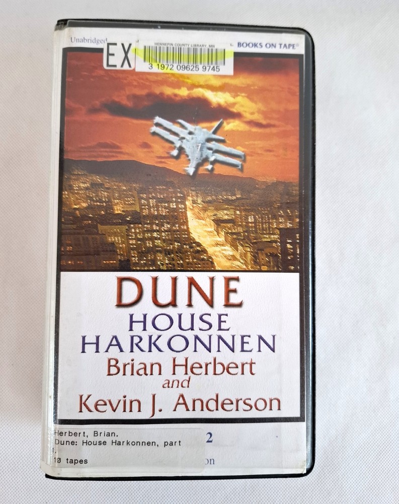Dune, House Harkonnen by Brian Herbert (2000, 10 Cassette Tapes, Unabridged)