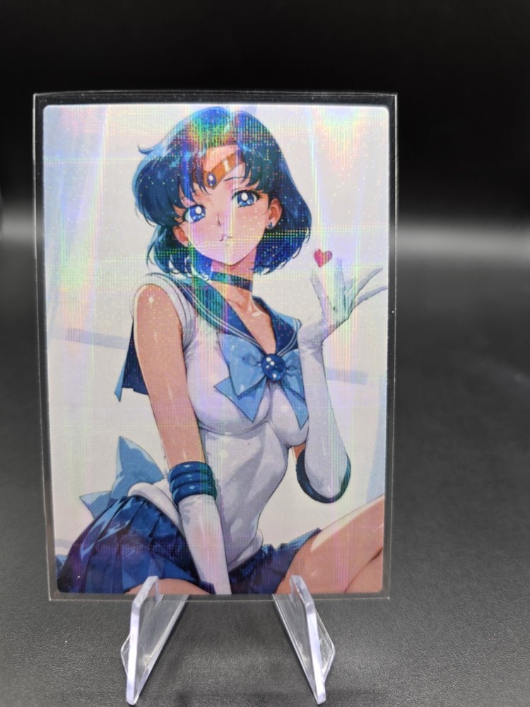 Ami Mizuno Holographic Anime Collectible Trading Card