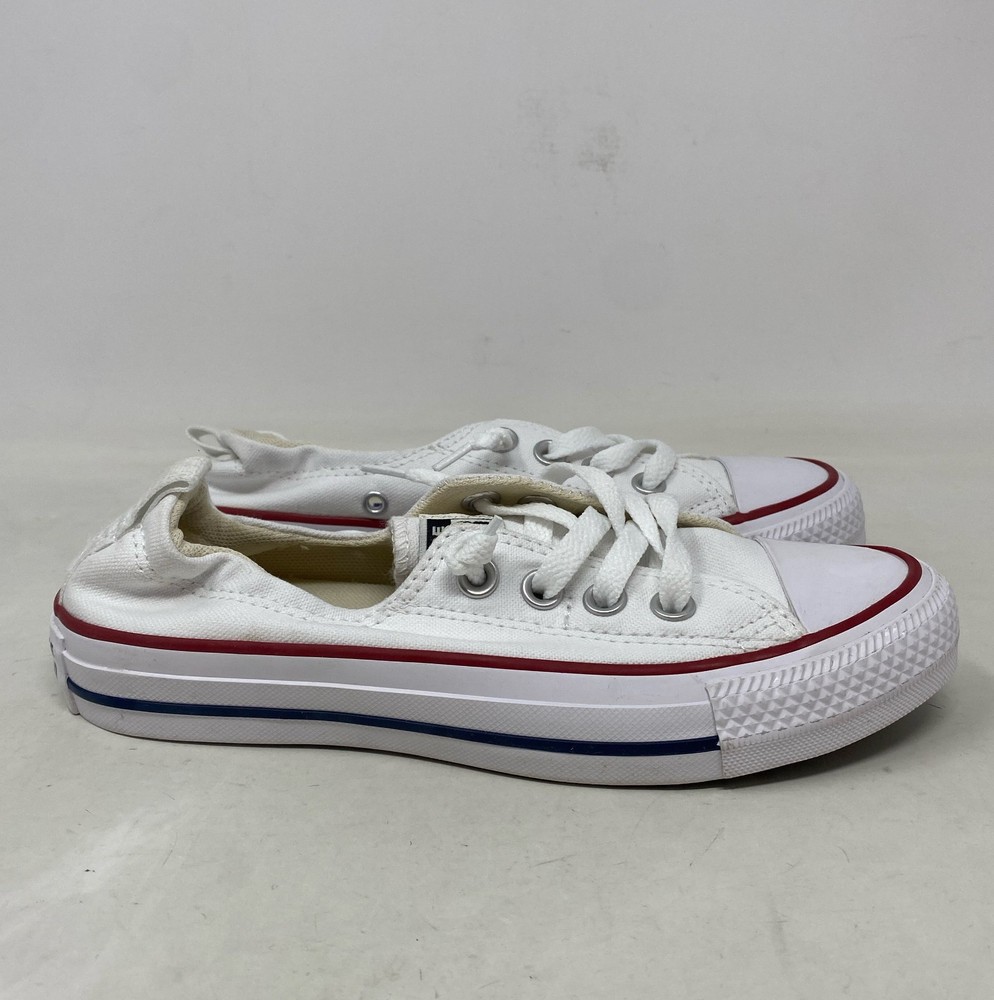 Converse Chuck Taylor All Star Shoreline Slip Women’s 5 White Canvas Low Top