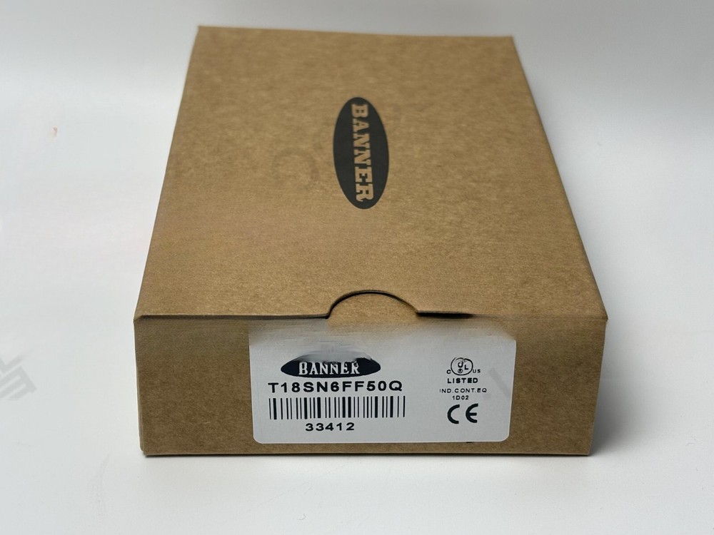 New In Box BANNER T18SN6FF50Q Photoelectric Switch Sensor