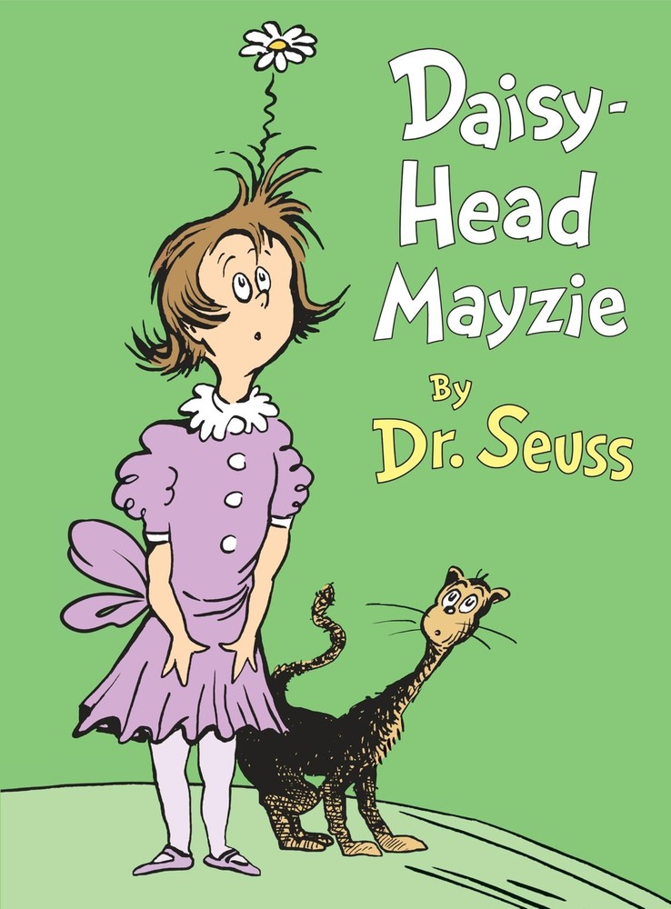 Daisy-Head Mayzie (Classic Seuss) Celadon/Pale green