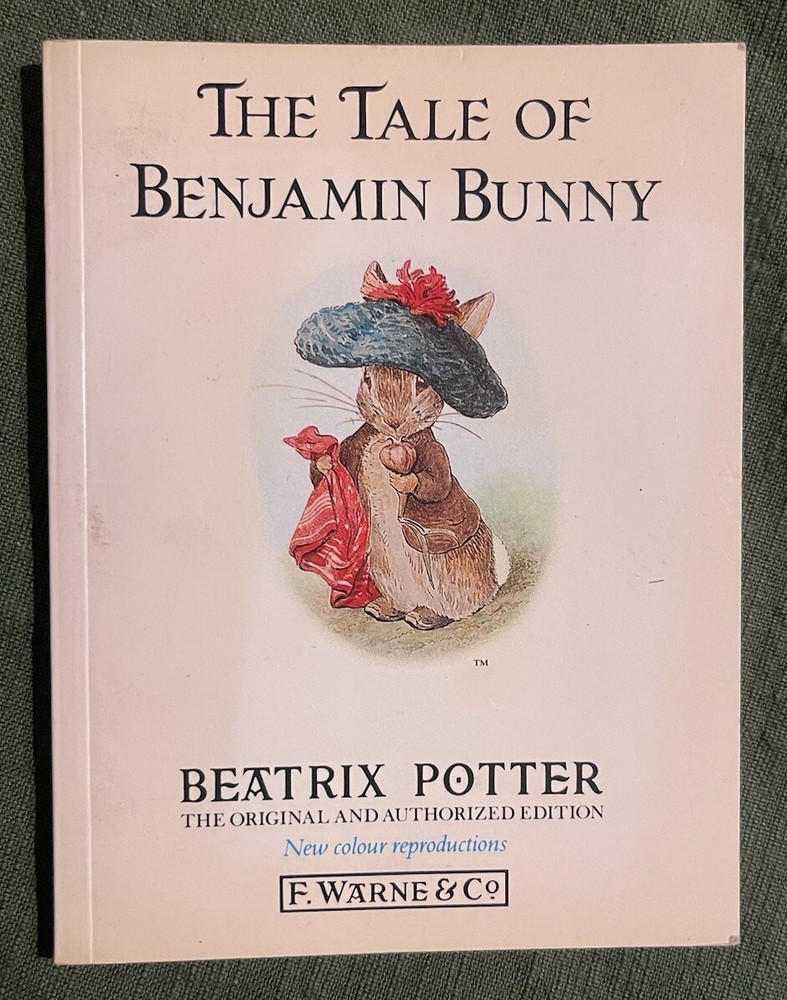 1988 - The Tale Of Benjamin Bunny Book - Beatrix Potter - Paperback