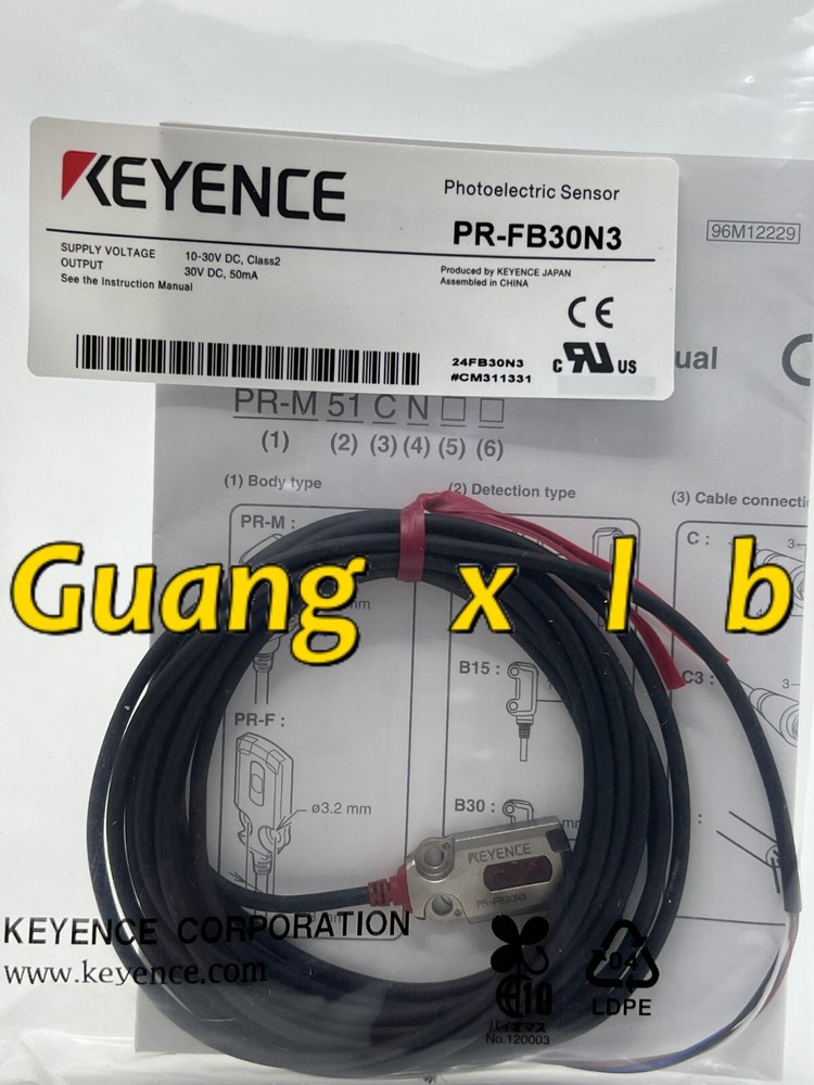Keyence PR-FB30N3 Photoelectric sensor Brand New air transport #G