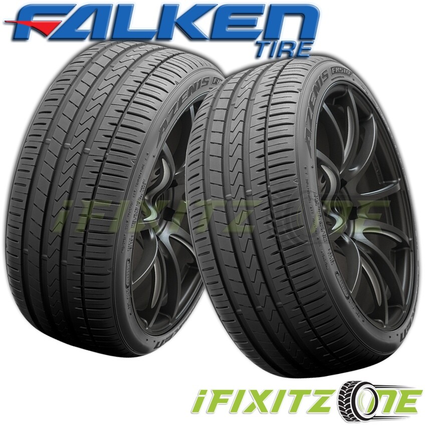 2 New Falken Azenis FK510 Ultra High Performance 255/30R21 93Y Summer Tires