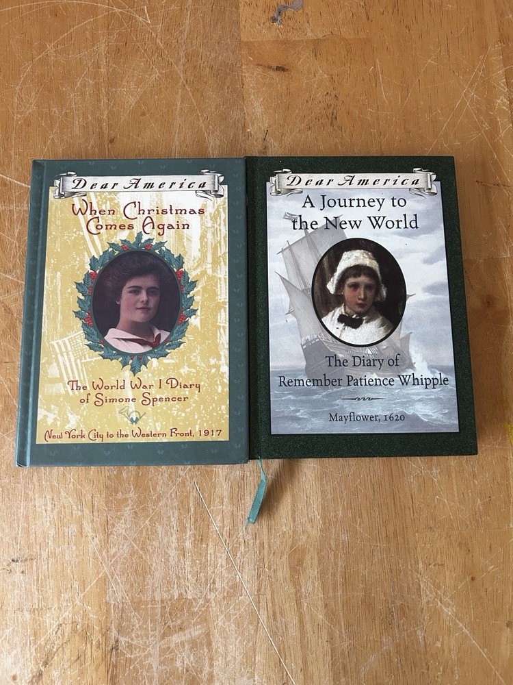 Dear America Book Lot 2 hardcover  Scholastic Historical Diaries Set