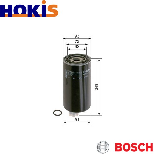 FUEL FILTER F 026 402 272 FOR DAF LF/45/55 CF PX-5112/5135/5157 4.5L 4cyl LF 55