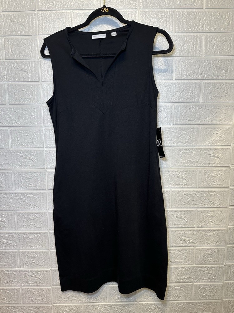 New York And Company New Women’s Black Dress Sleeveless Cotton