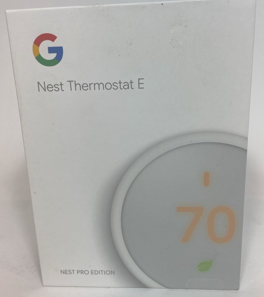 Google Nest Thermostat E  Edition Model  T4001ES Digital