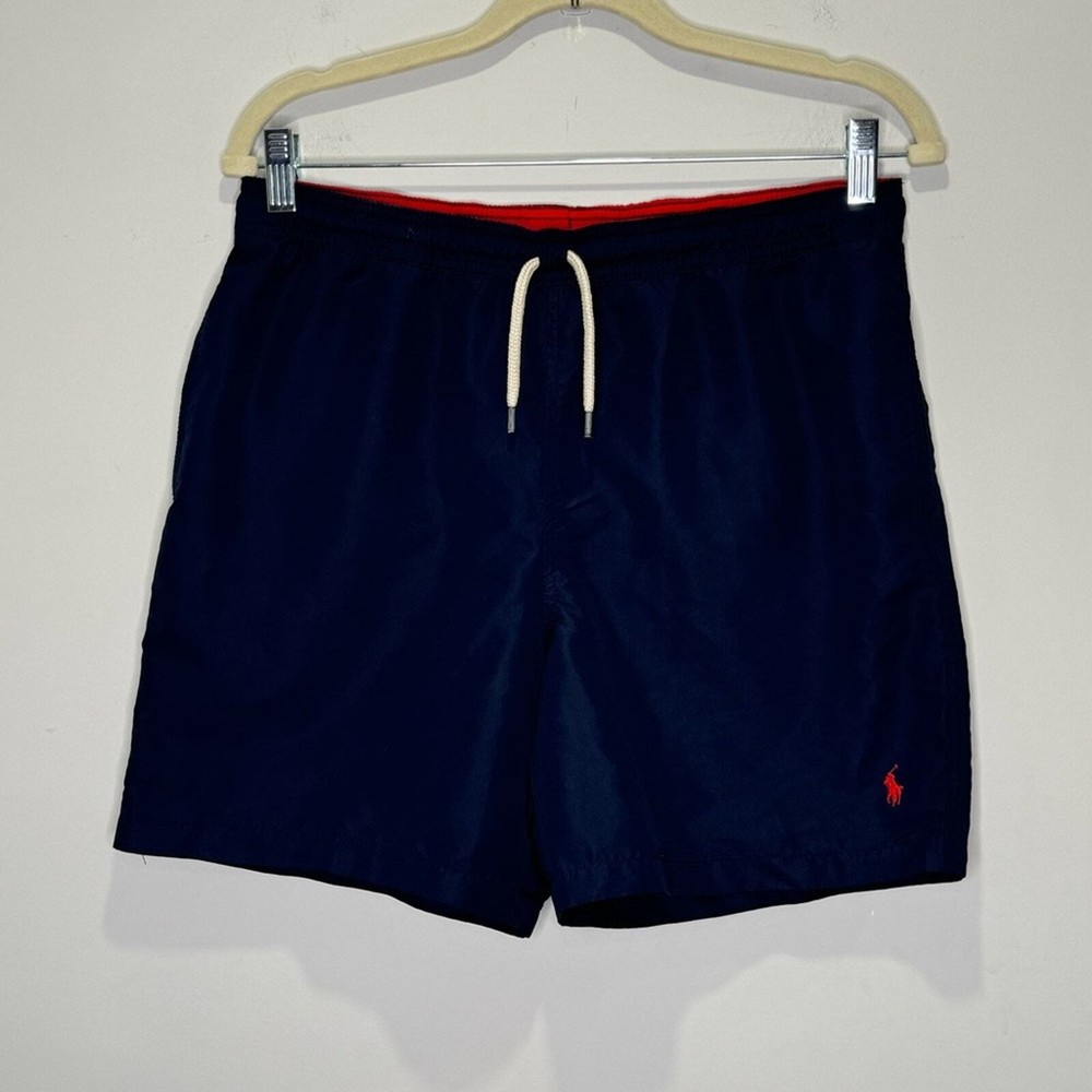 Polo Ralph Lauren Youth XL Swim Trunks Shorts Navy