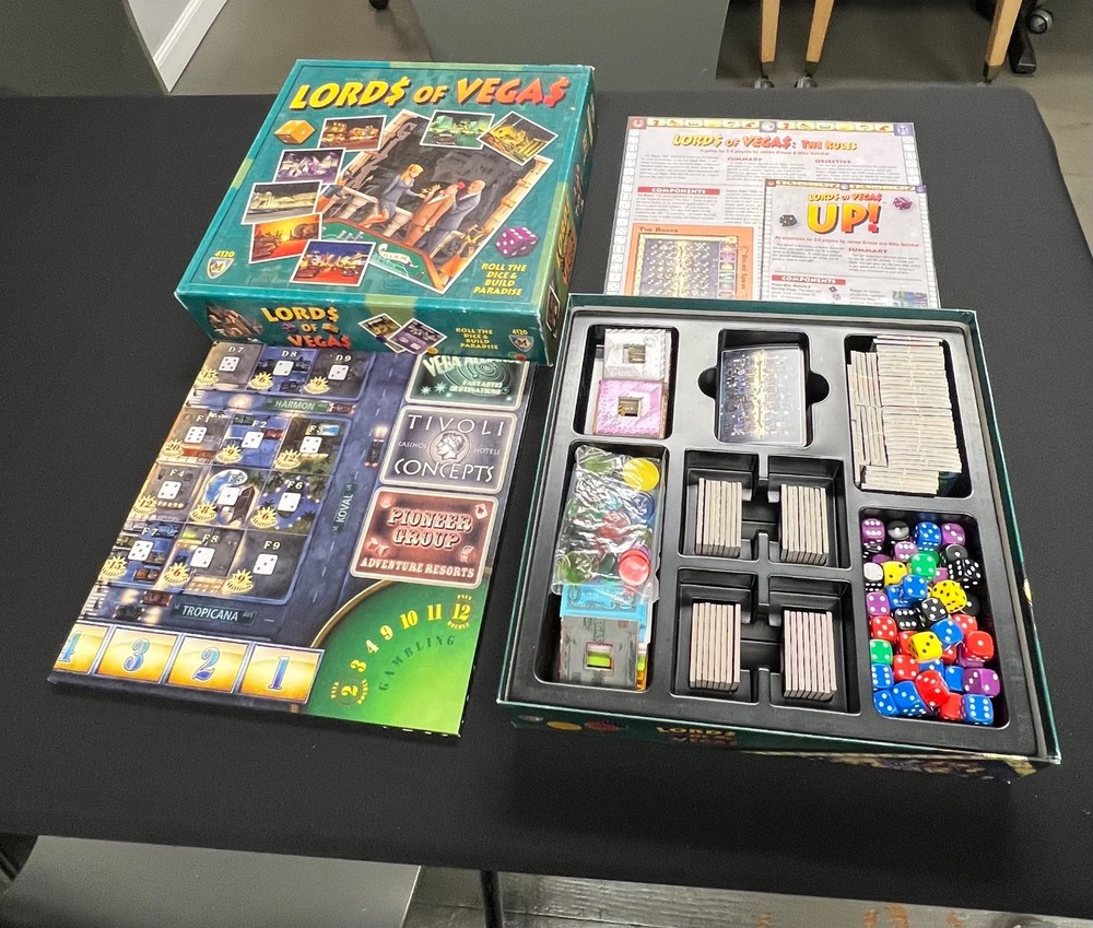 Lords of Vegas Board Game