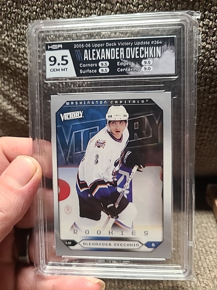 05-06' Upper Deck Victory Alex Ovechkin ROOKIE! **HGS 9.5** #264 **NEW 🐐**